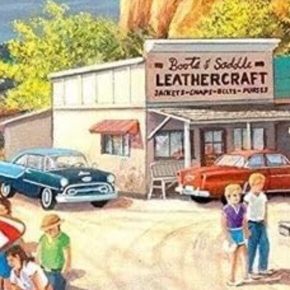 New sealed Ravensburger 500 pcs Large Format Puzzle-Scenic Overlook - Picture 6 of 15